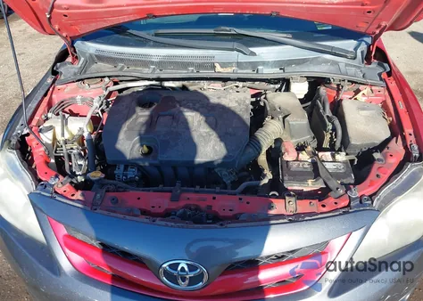 2011 Toyota Corolla S из США, поврежденный, VIN 2T1BU4EE9BC644677